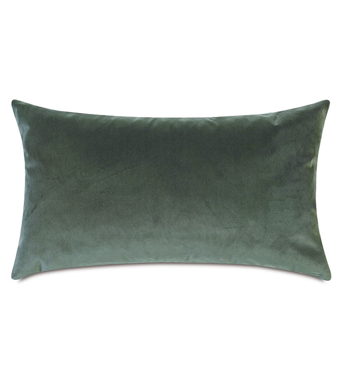 Uma Velvet Decorative Pillow in Pine