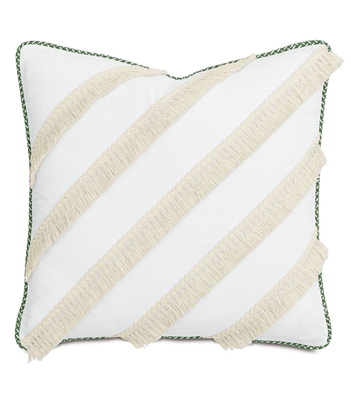 Casa Guava Tassel Decorative Pillow