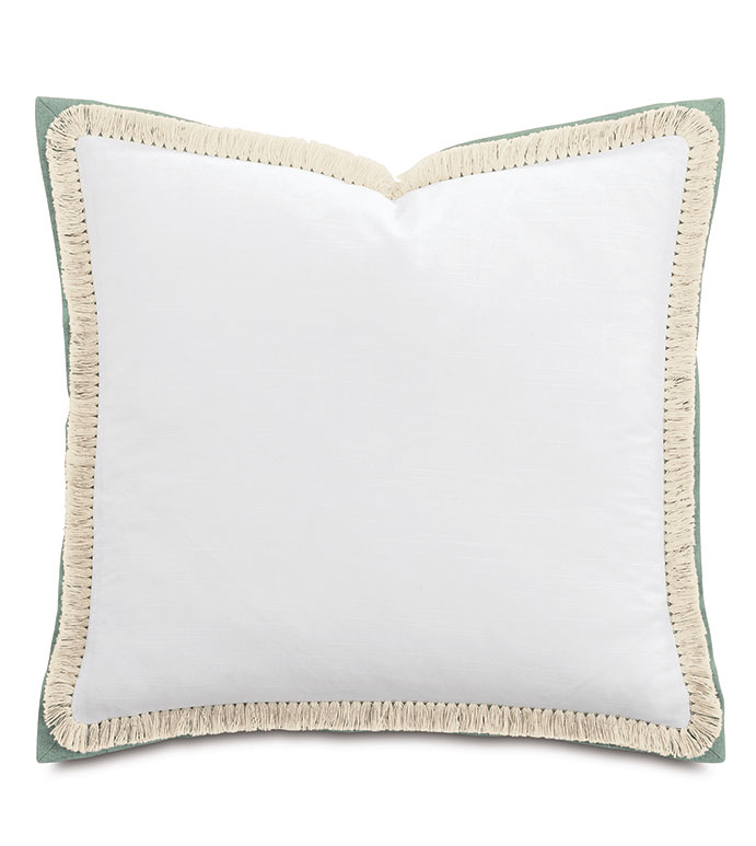 Casa Guava Fringe Decorative Pillow