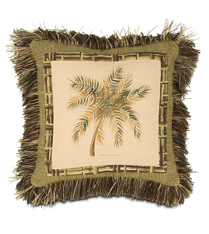 Hand-Painted Cayman Palm Tree