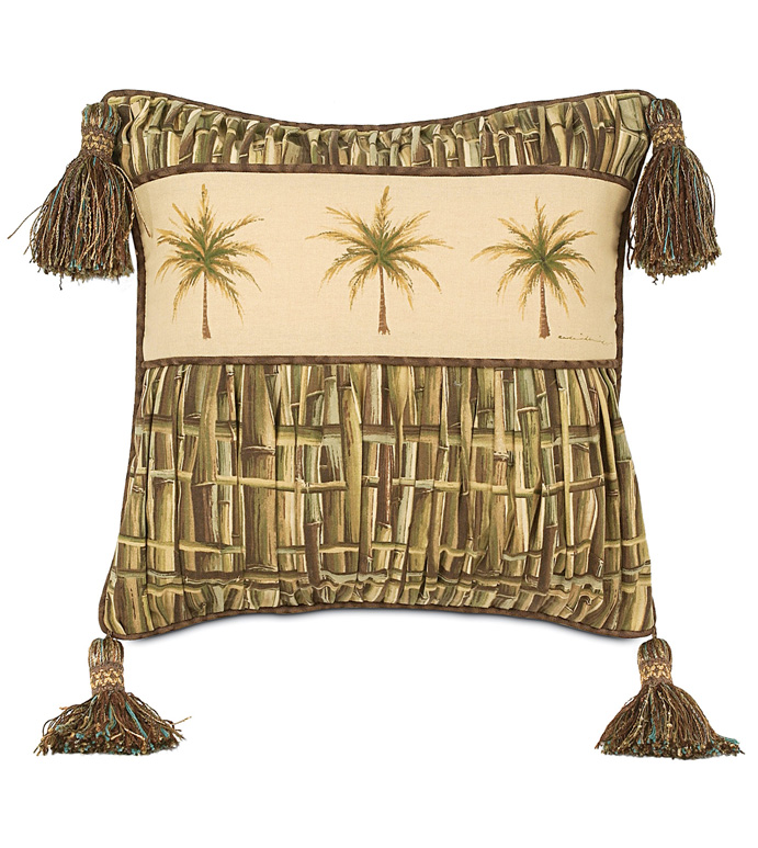 Hand-Painted Cayman Palm Trees