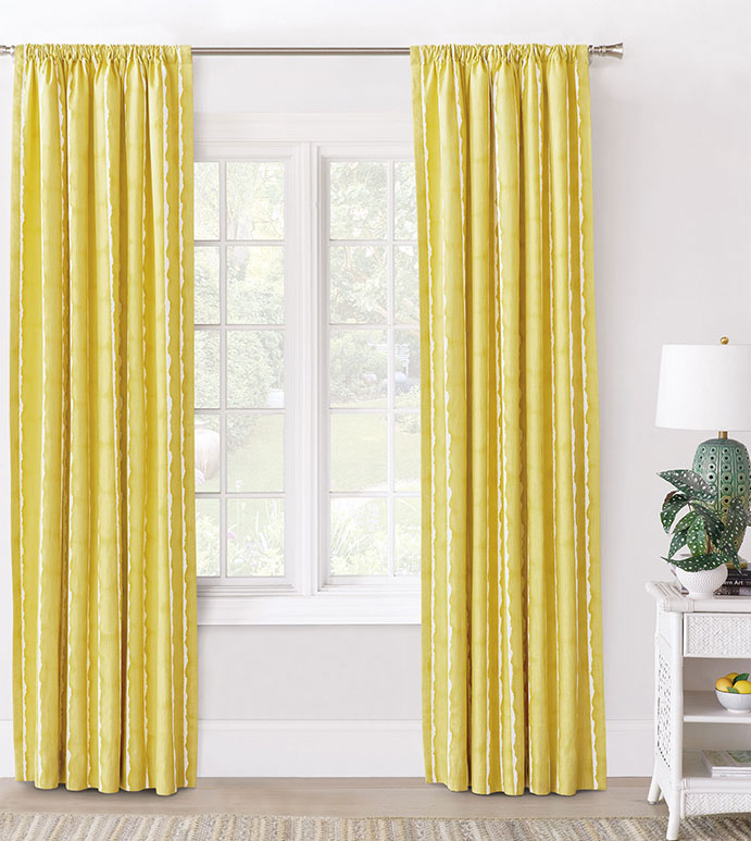 Meyer Painterly Stripe Curtain Panel