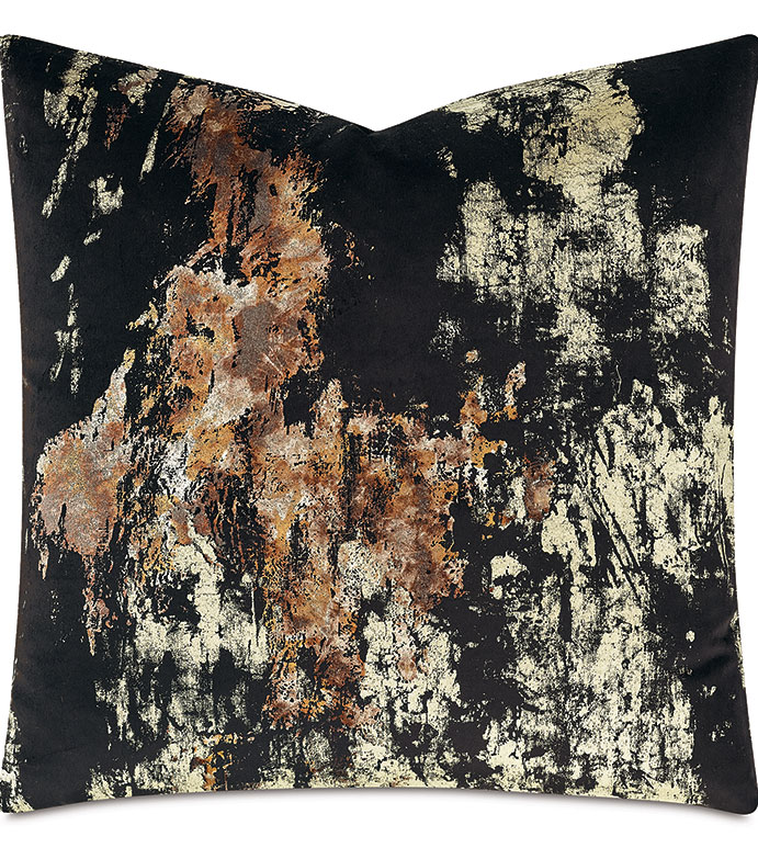 Pyrite Metallic Decorative Pillow