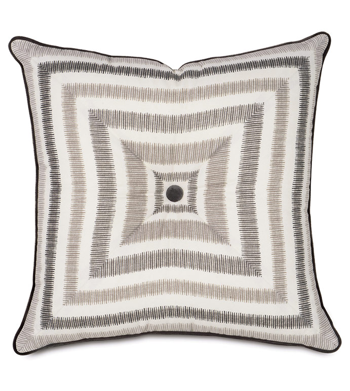 Theo Truffle Mitered & Tufted