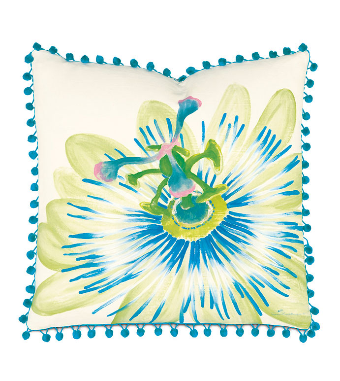 Passion Flower Hand-Painted