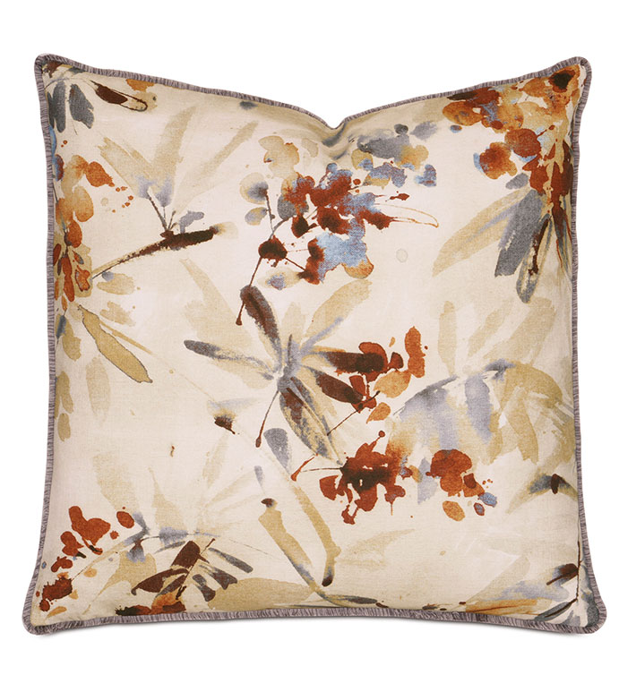 Keene Earth With Mini Brush Fringe