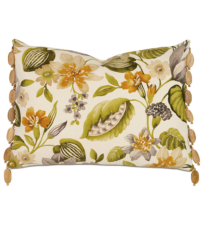 Stelling Palm With Beaded Trim