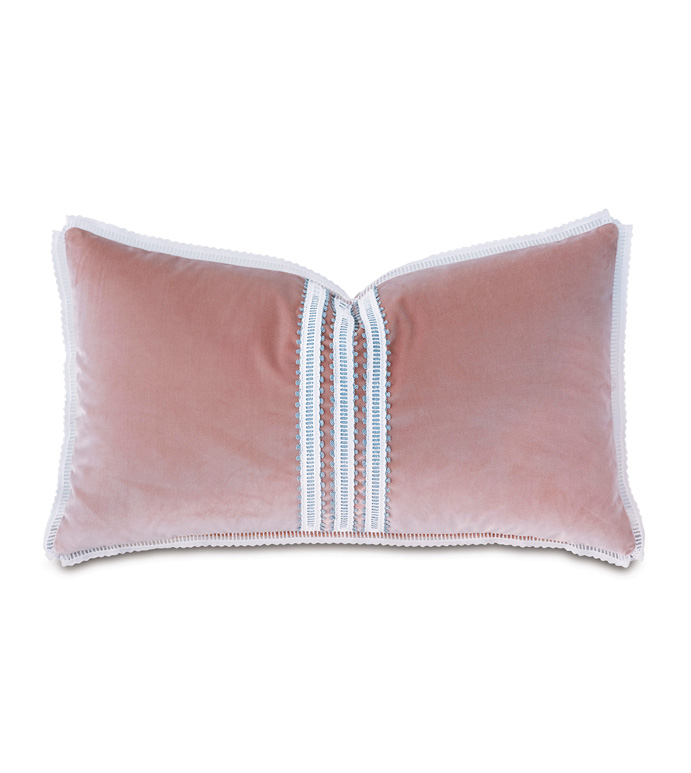 Adare Manor Lace-Trim Decorative Pillow