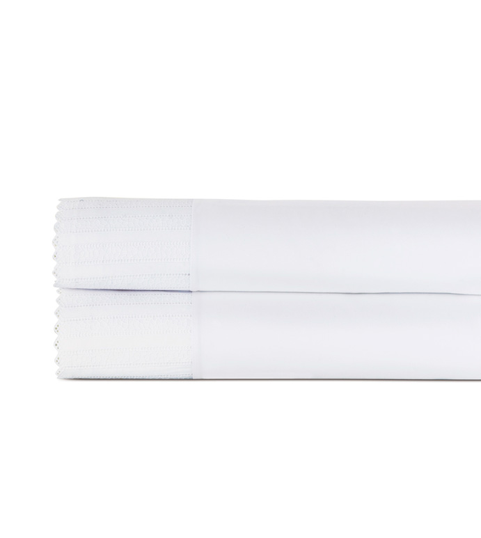 Abingdon White Flat Sheet