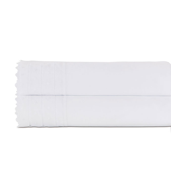 Harper White Flat Sheet