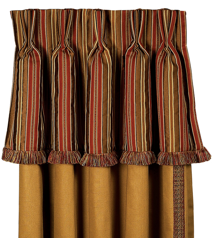 Witcoff Coin Curtain Panel Left