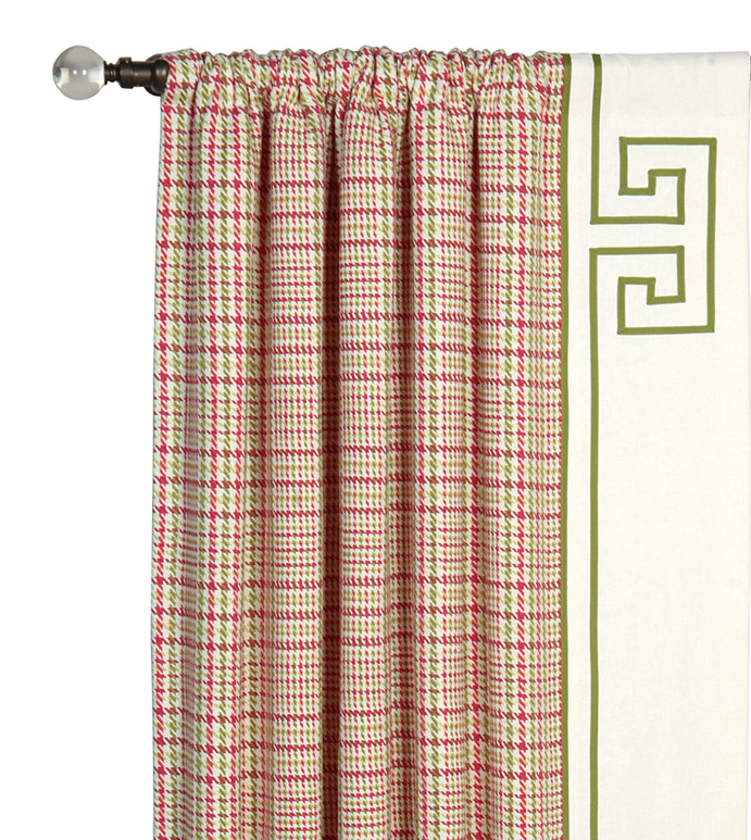 Blight Rose Curtain Panel Left