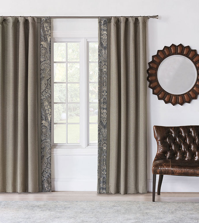 Reign Woven Curtain Panel