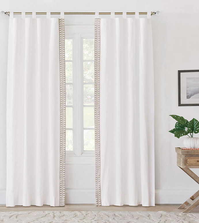 Junonia Embroidered Curtain Panel