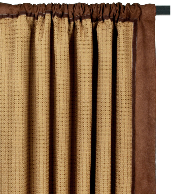 Quinn Wheat Curtain Panel Left