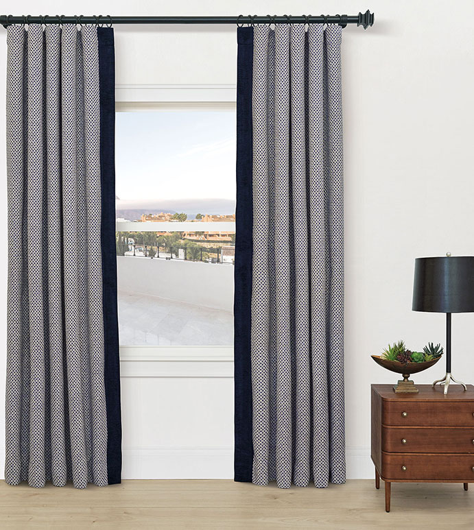 ALISTAIR GEOMETRIC CURTAIN PANEL LEFT