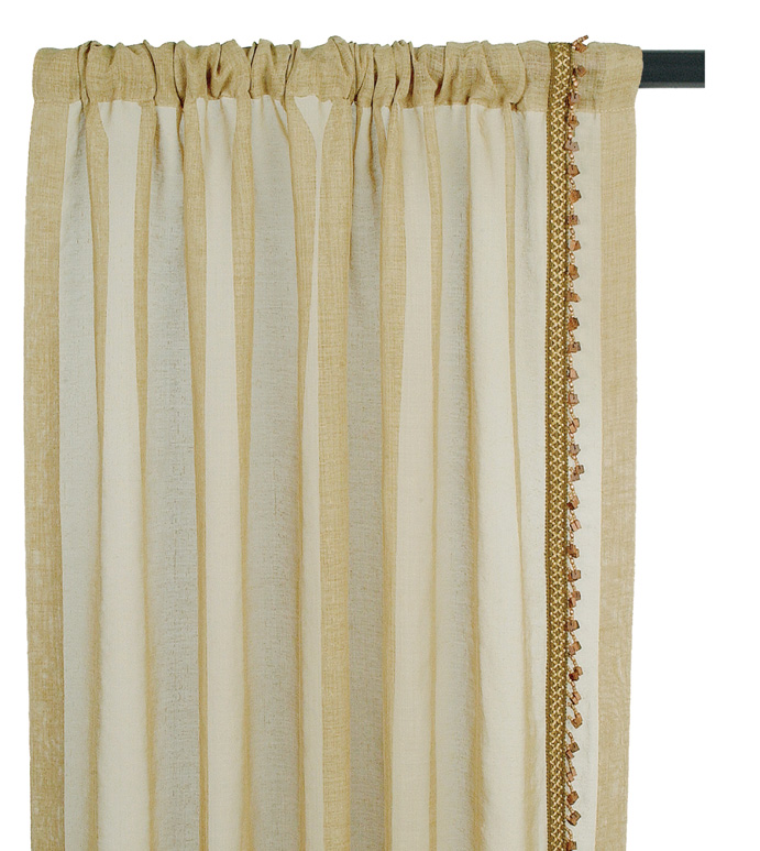 Palapa Sage Curtain Panel Left