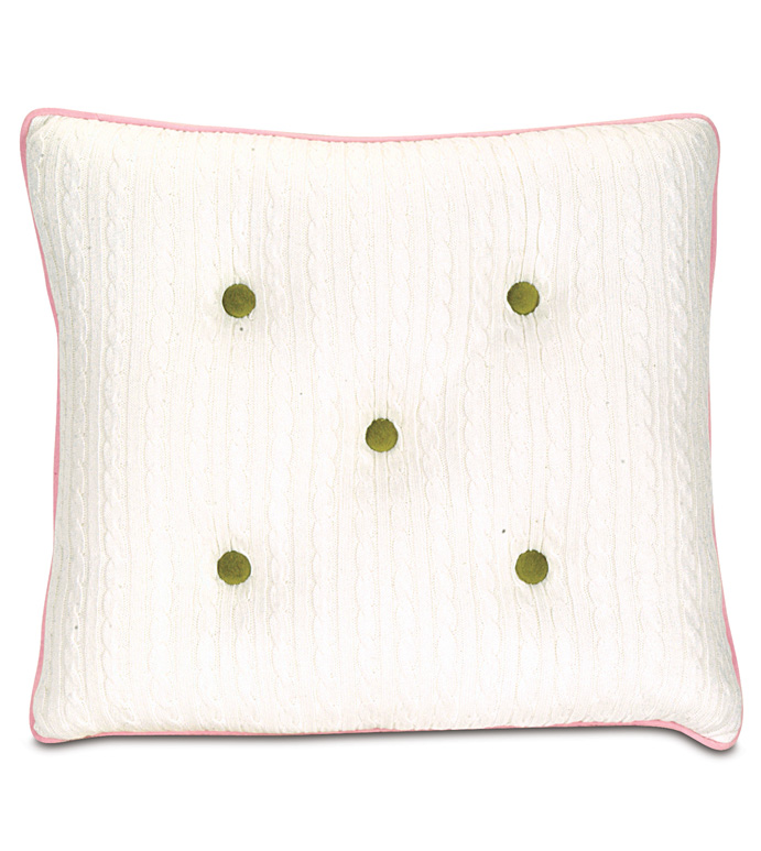 Preppy Ivory Tufted