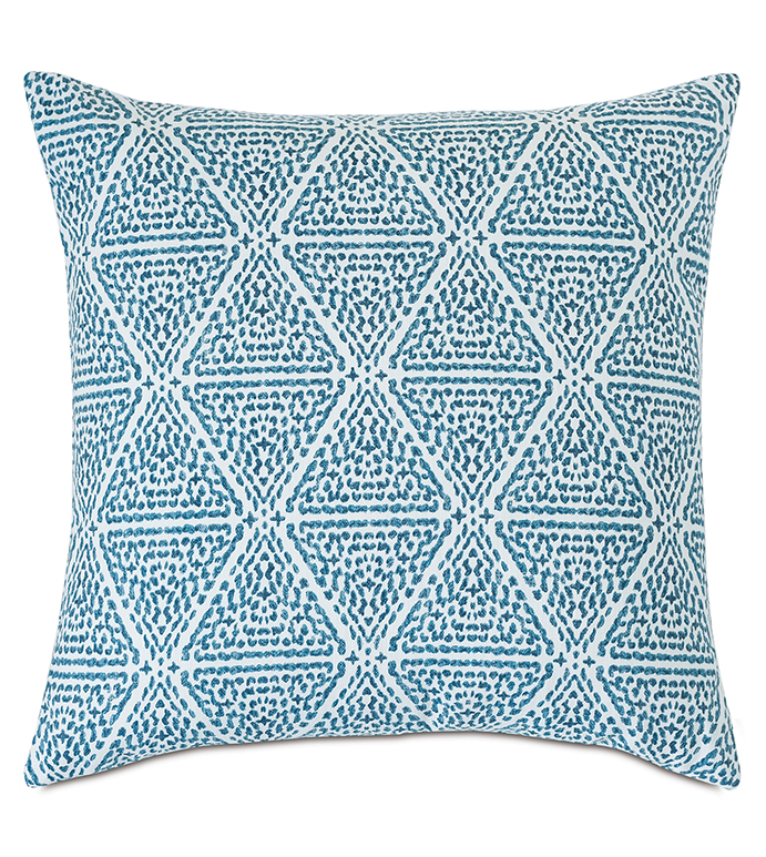 Clementine Geometric Decorative Pillow