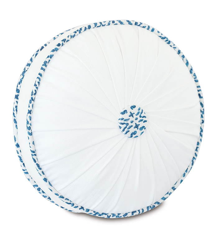 Clementine Round Decorative Pillow