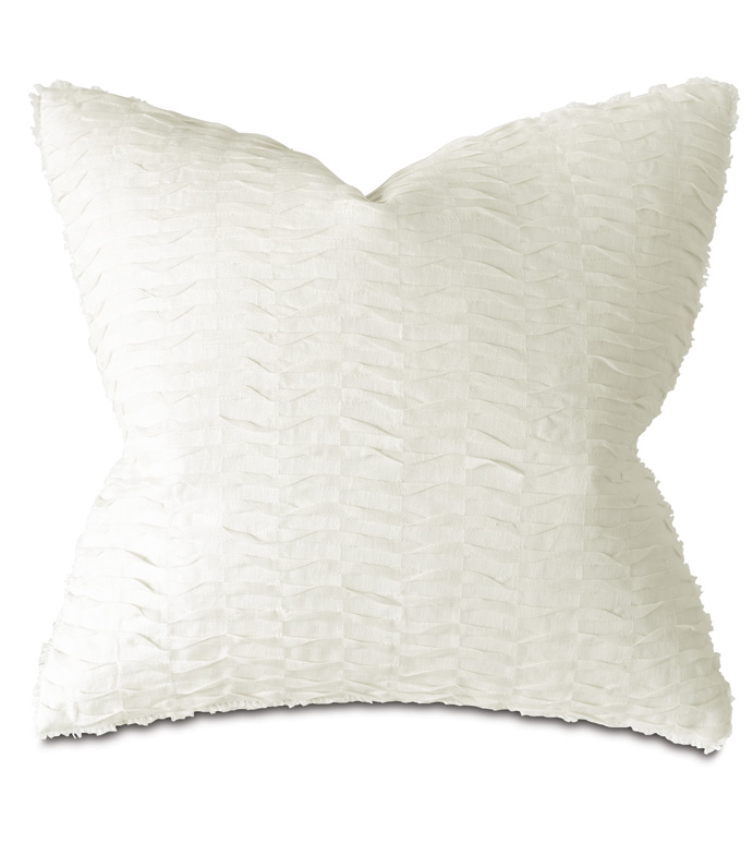 Paris Pleated Decorative Pillow