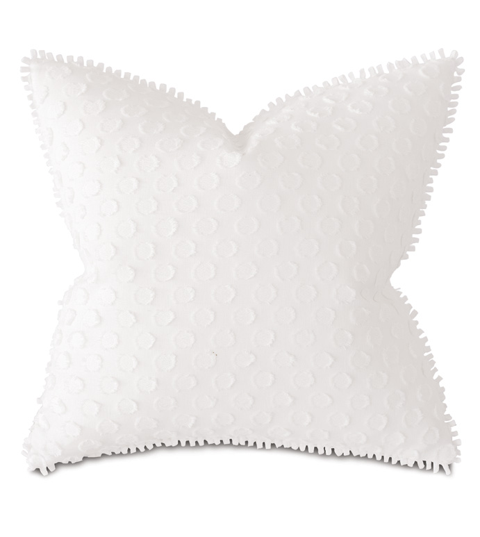 Paris Fil Coupe Decorative Pillow