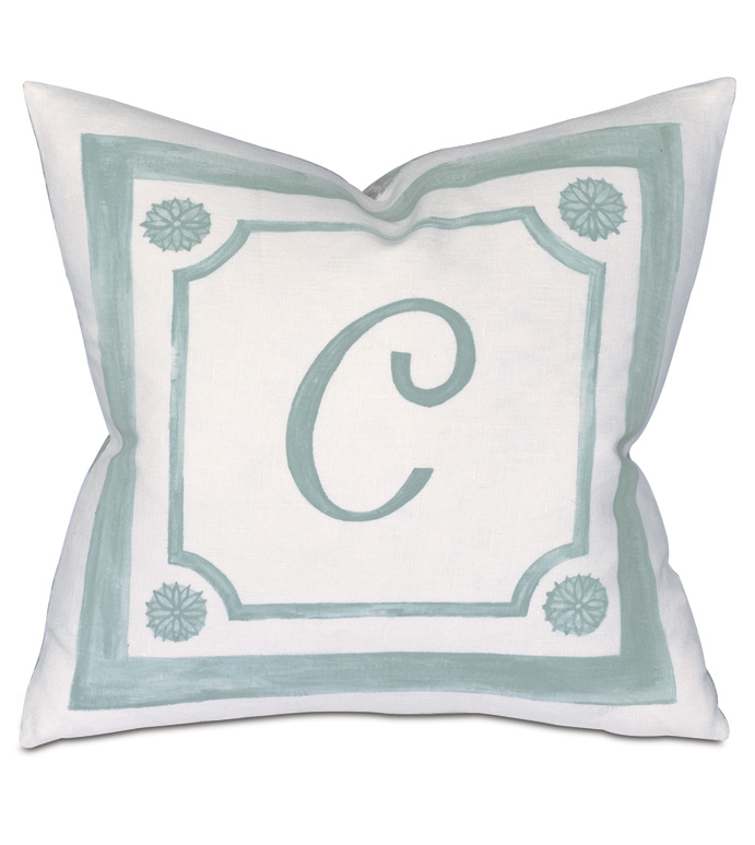 Stockholm Monogram Decorative Pillow