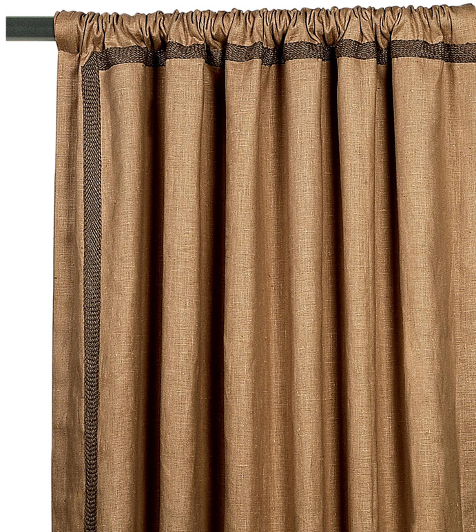 Breeze Sand Curtain Panel Right