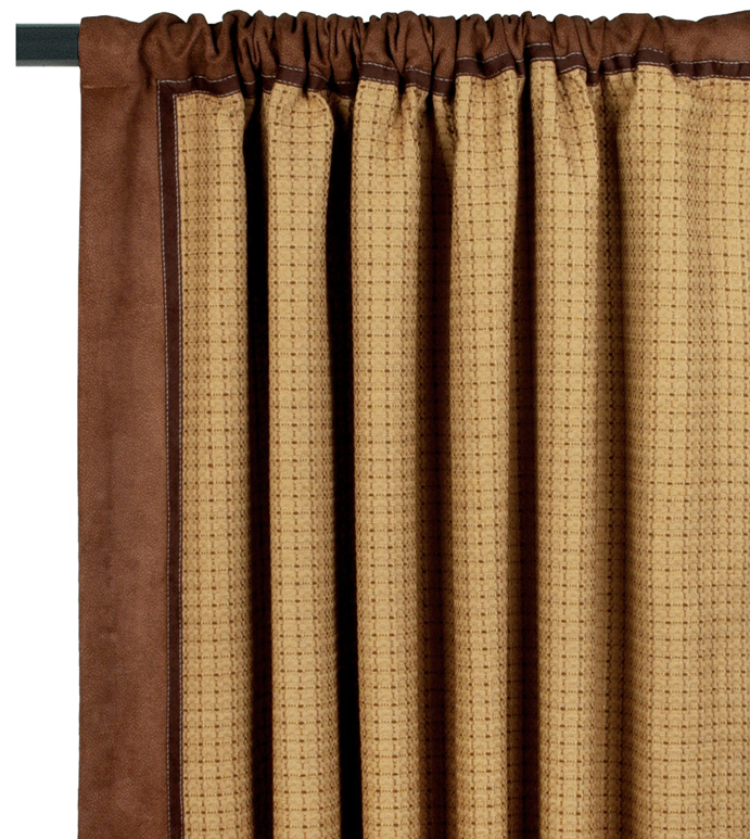 Quinn Wheat Curtain Panel Right