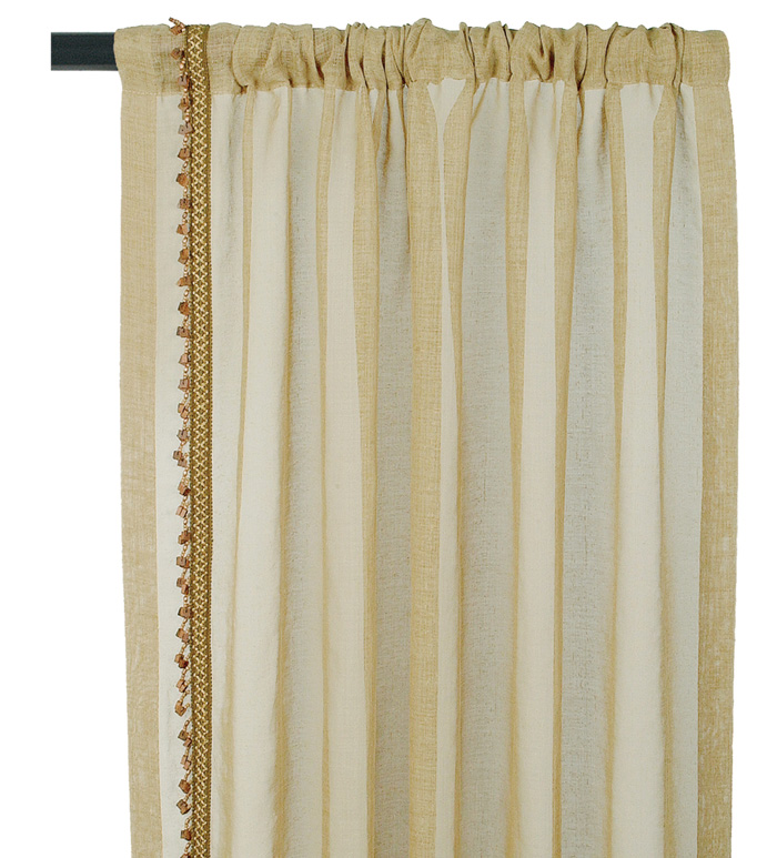 Palapa Sage Curtain Panel Right