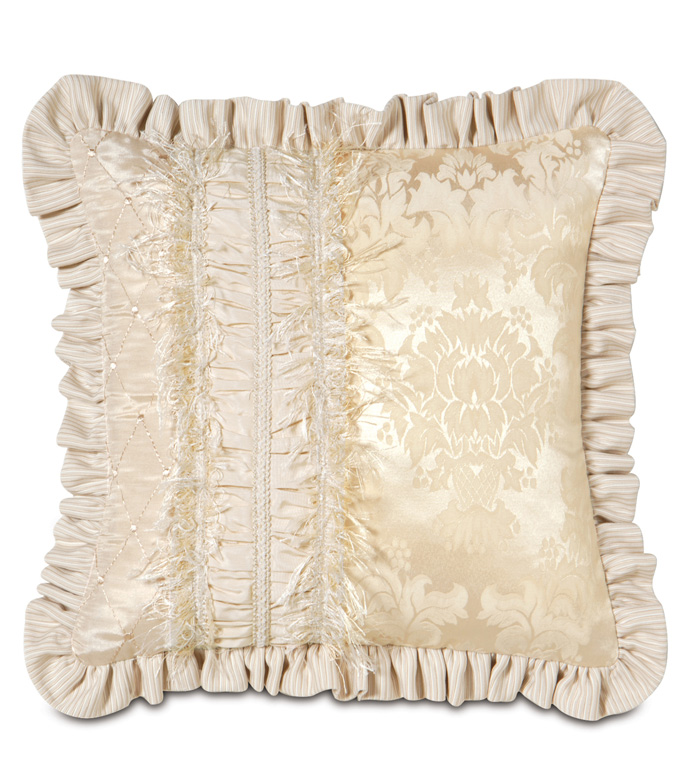 Pearl Shimmer Pleated Insert