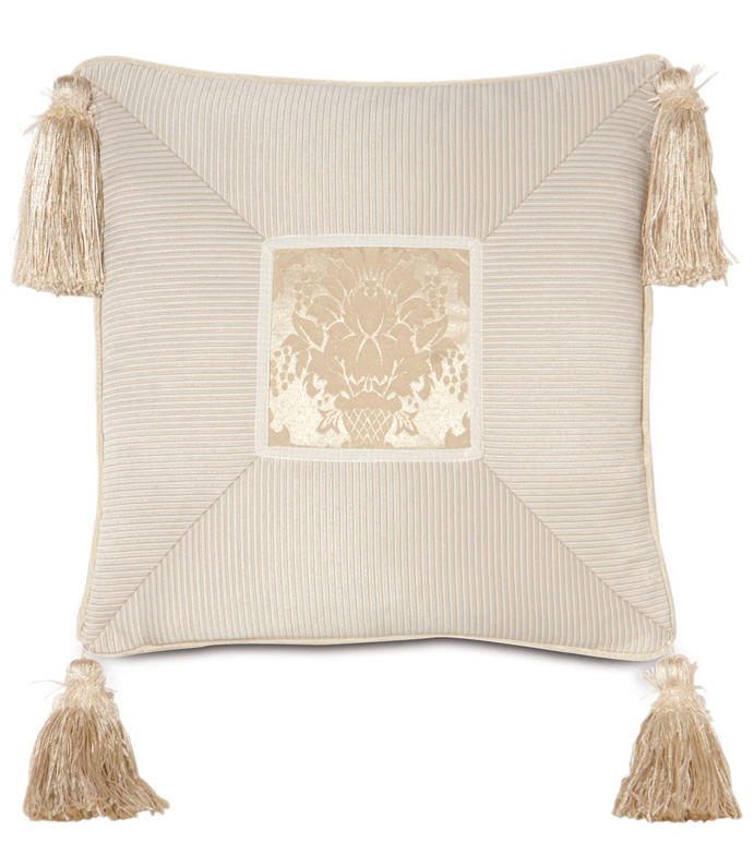 Charissa Mitered With Tassels