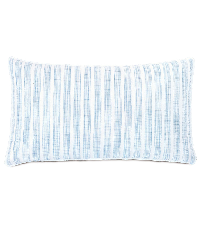 Castaway Seersucker Decorative Pillow