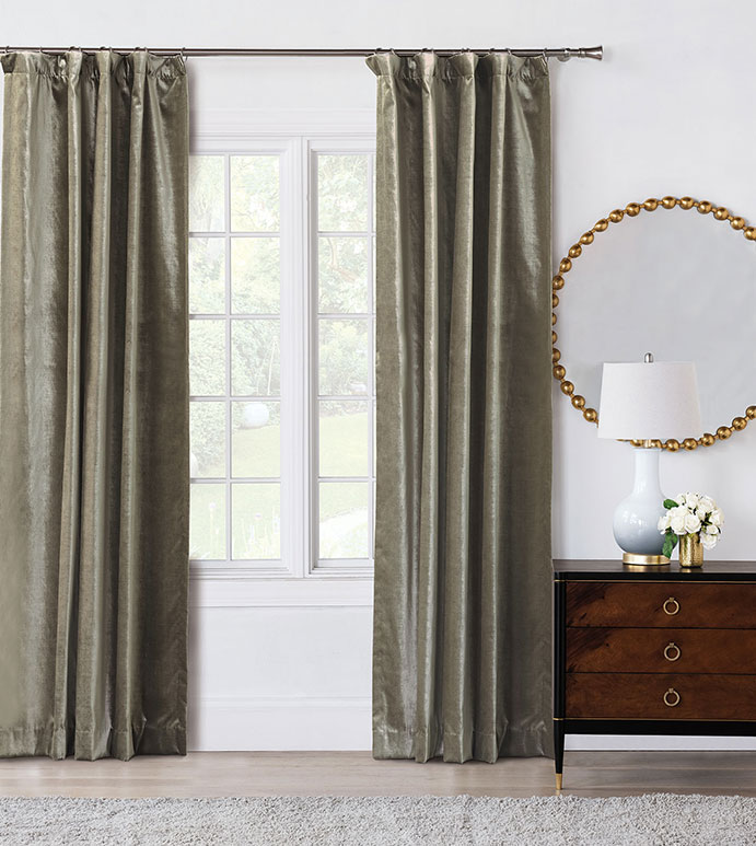 Ezra Velvet Curtain Panel