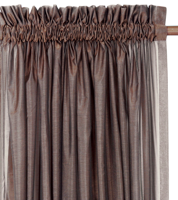 Ambiance Cocoa Curtain Panel