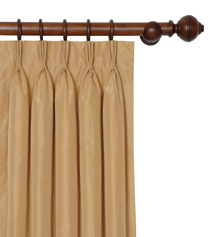 Freda Gold Curtain Panel