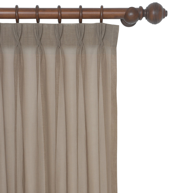 Palapa Mocha Curtain Panel