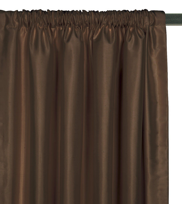 Serico Brown Curtain Panel