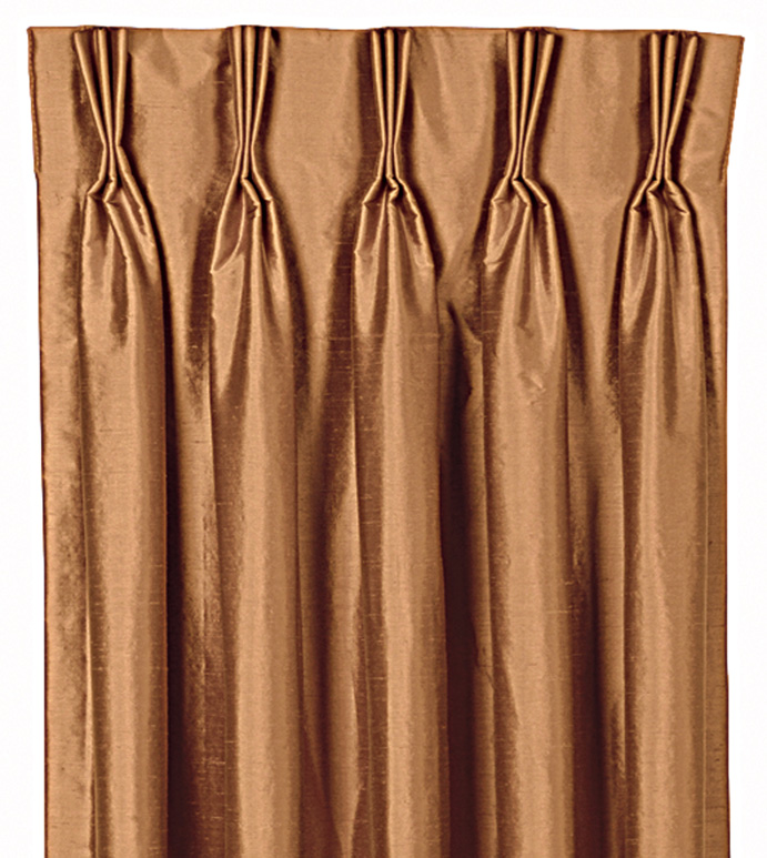 Serico Rust Curtain Panel
