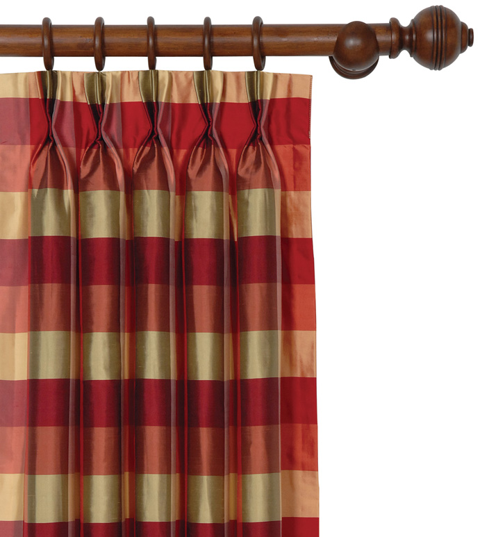 Beckford Melon Curtain Panel