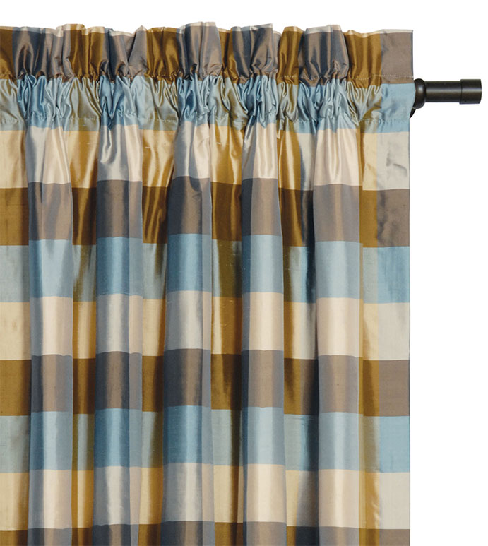 Beckford Sky Curtain Panel