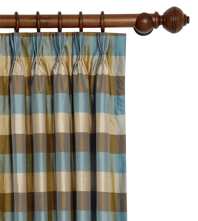 Beckford Sky Curtain Panel