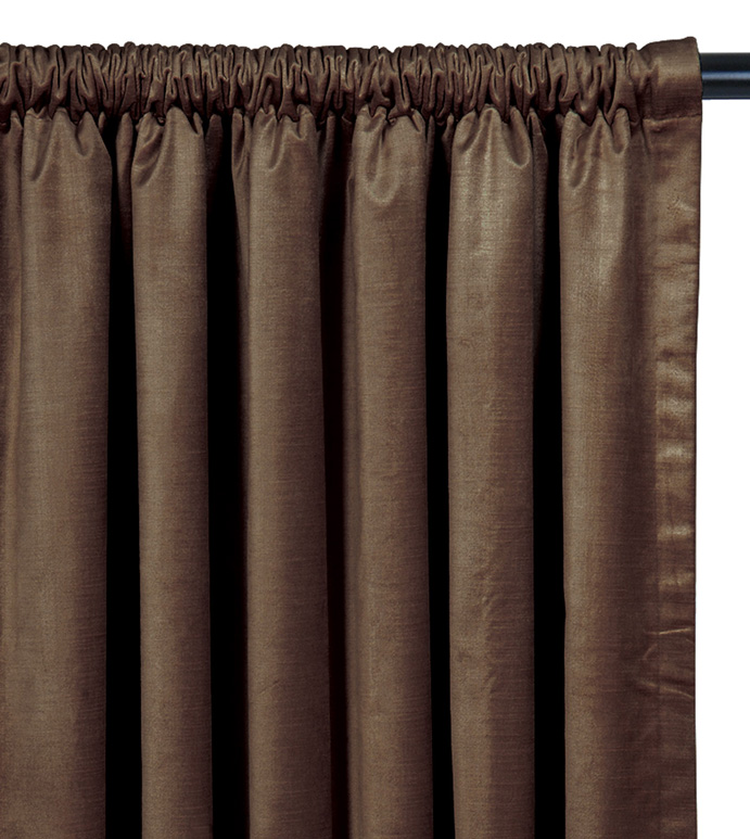 Lucerne Mocha Curtain Panel