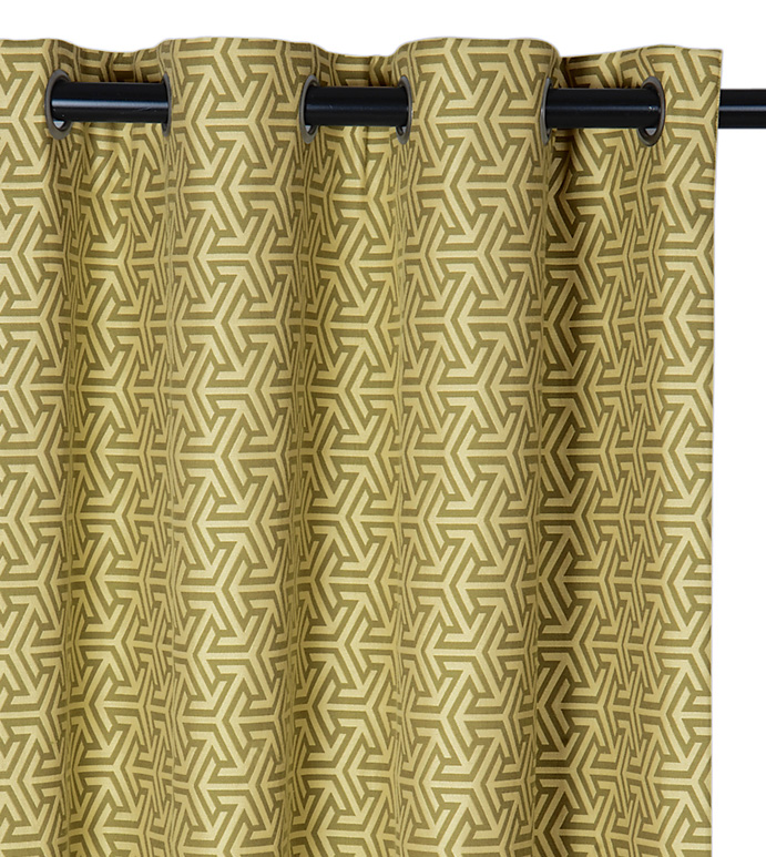 Mondrian Leaf Curtain Panel