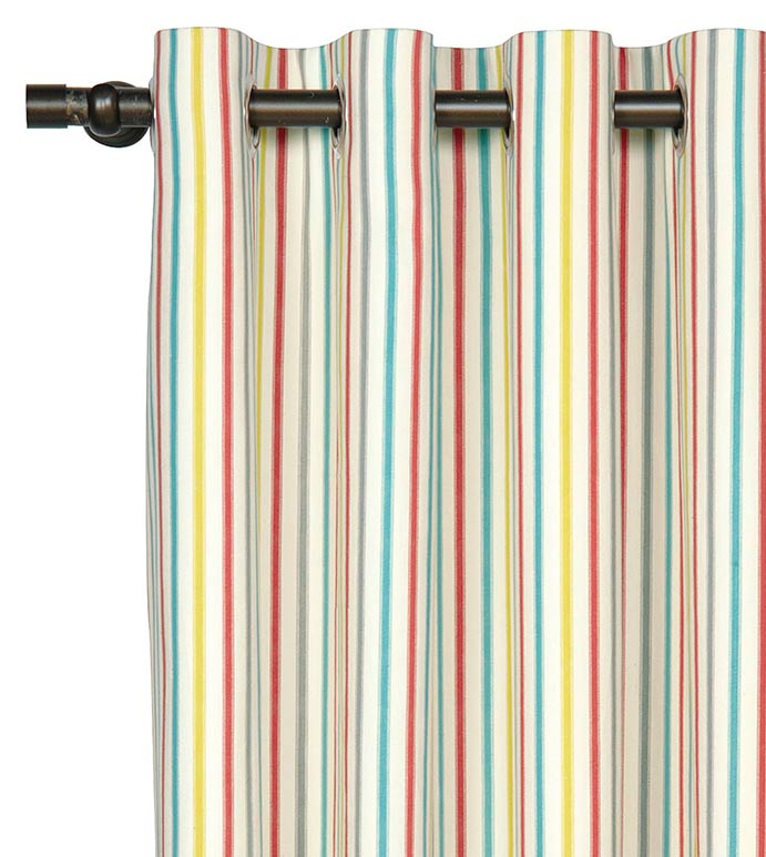 Afton Sherbert Curtain Panel