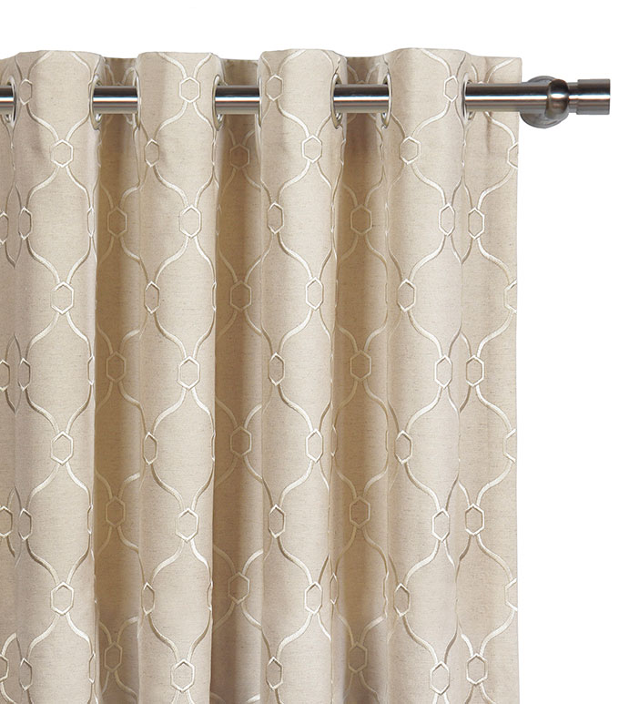 Theodore Linen Curtain Panel