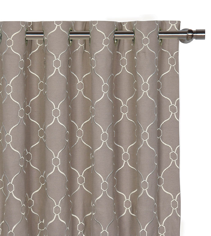 Theodore Buff Curtain Panel