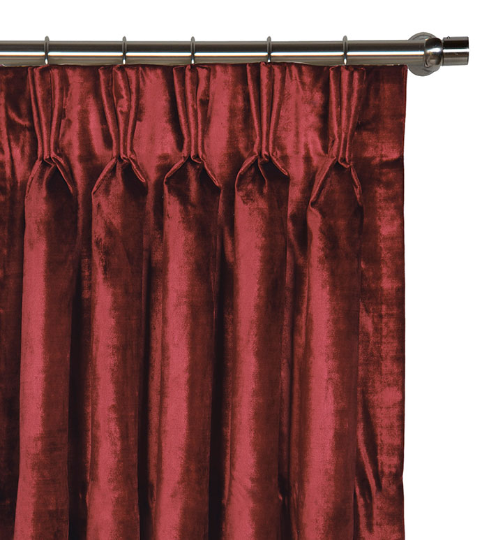 Winchester Cabernet Curtain Panel