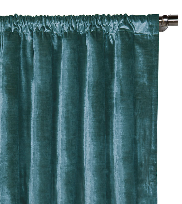 Winchester Peacock Curtain Panel