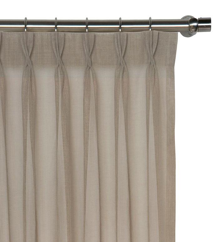 Palapa Mocha Curtain Panel